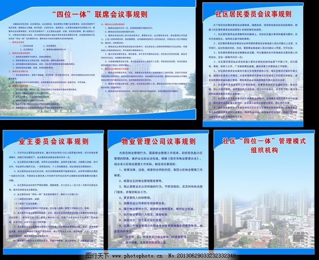 和諧共治，安居樂業——物業管理社區規則五大守則
